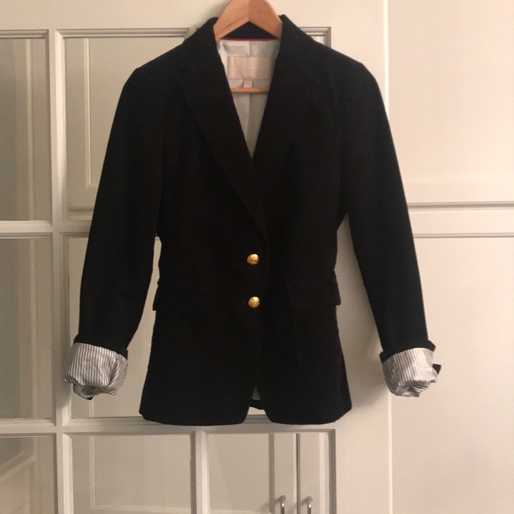 Banana republic velvet blazer